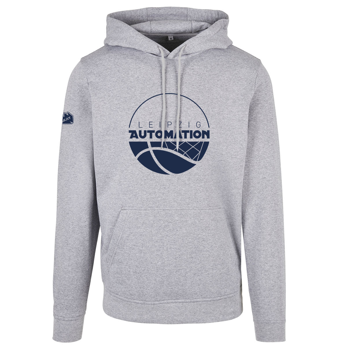 Automation Leipzig Logo Hoodie Grau
