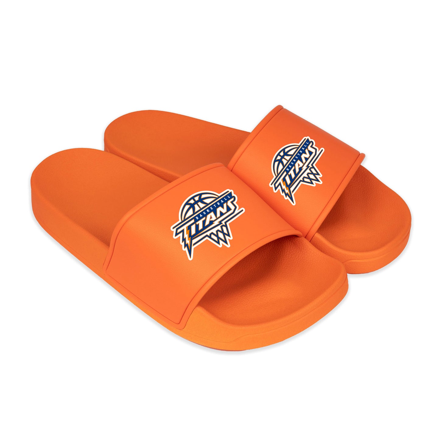 Titans Logo Badeschlappen – Team Slides orange