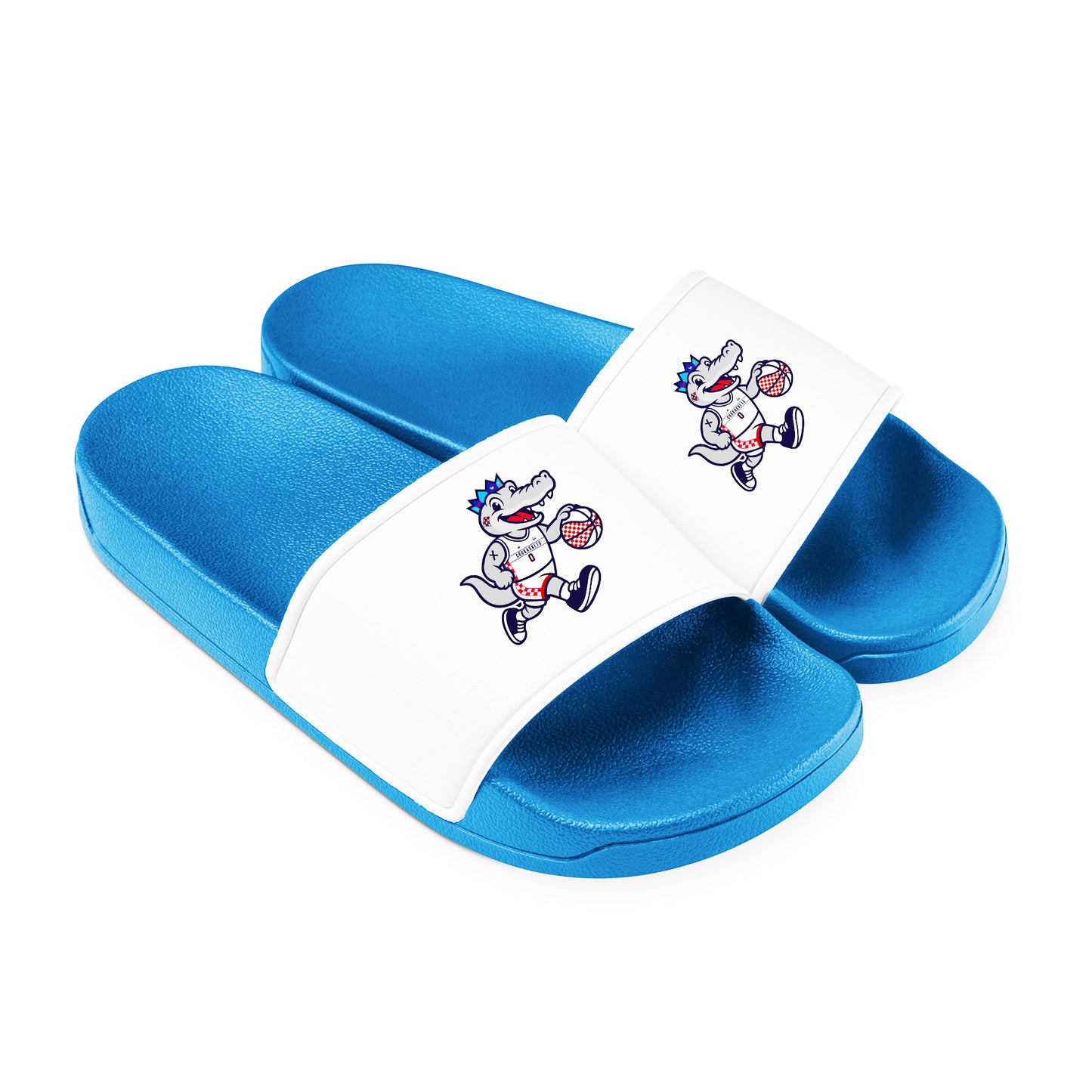 CroCo Badeschlappen Blau – Team Slides