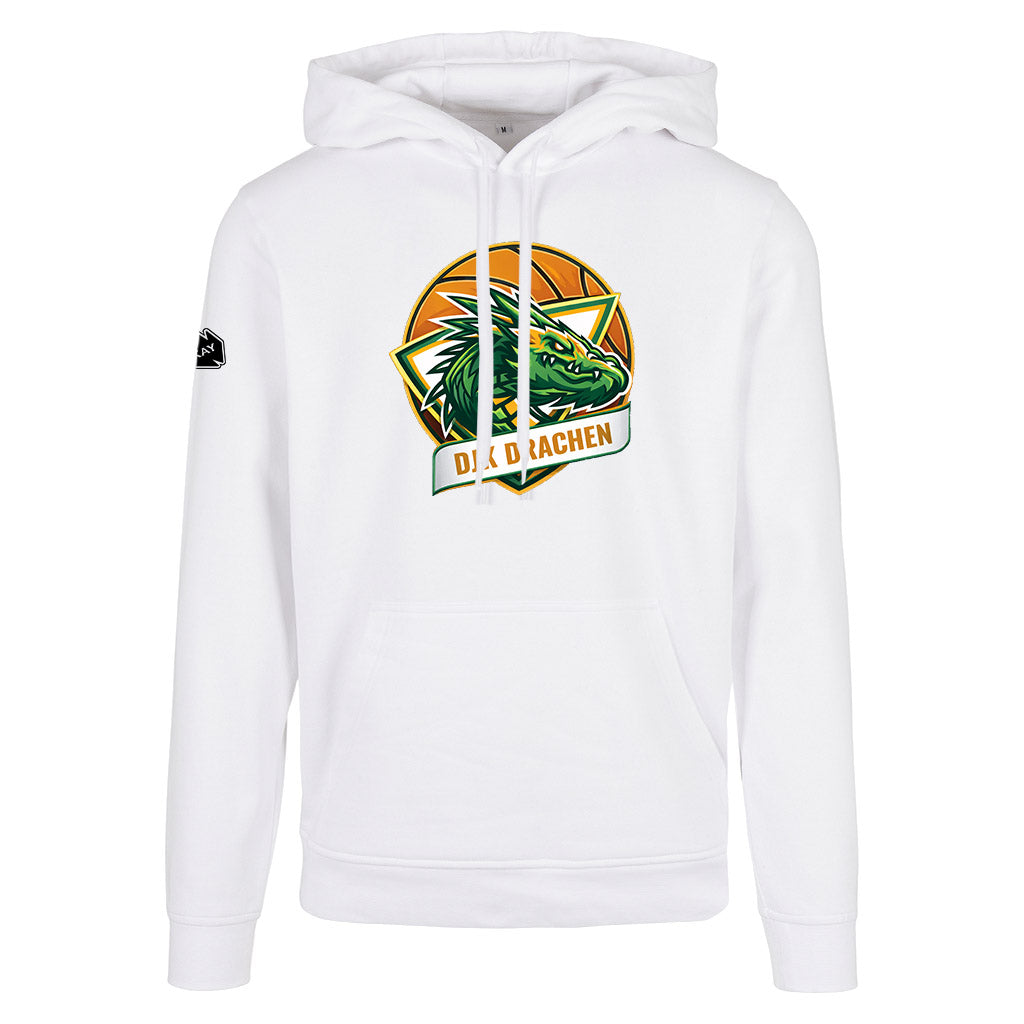 DjK Logo Hoodie weiss