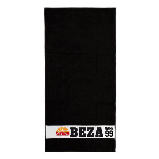 Beza Handtuch schwarz
