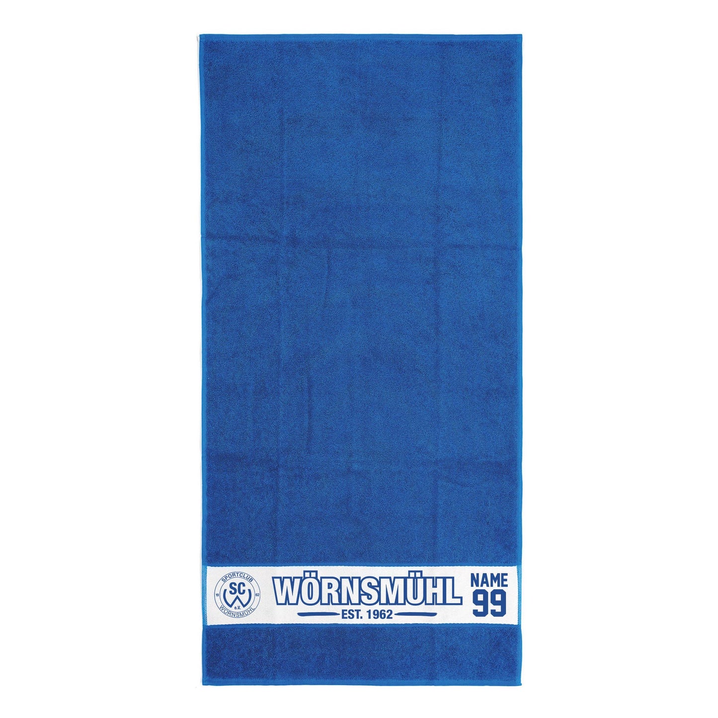 SC Wörnsmühl Handtuch Royalblau