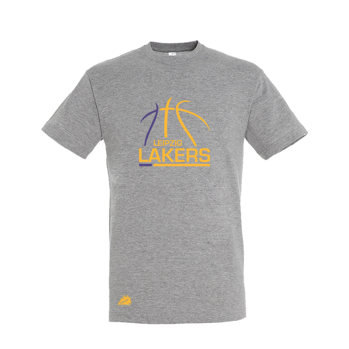 Leipzig Lakers Logo T-Shirt grau