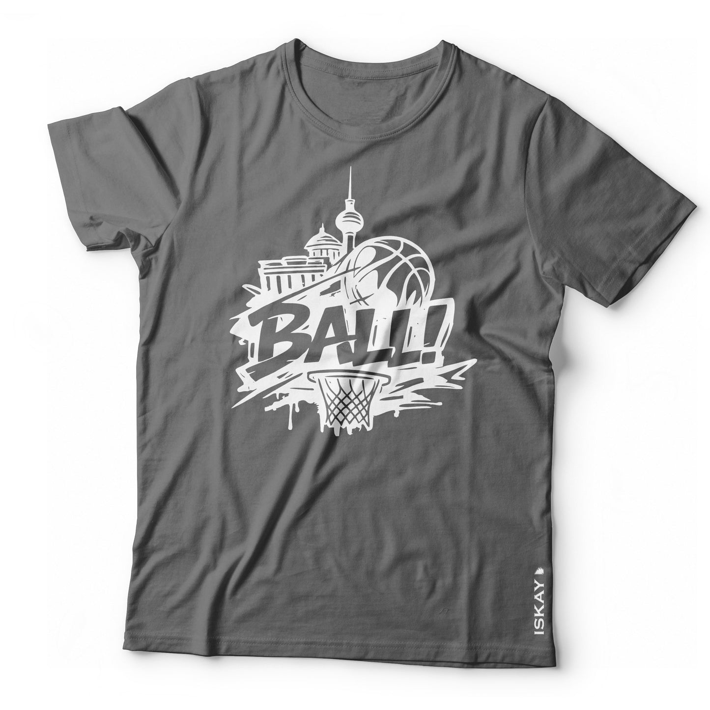 Ball BLN T-Shirt grau