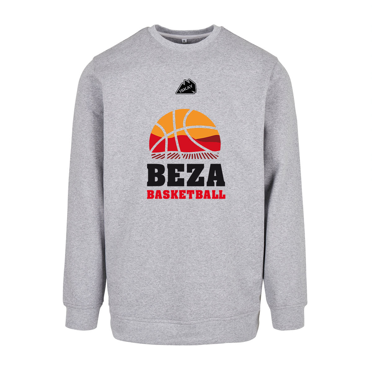 BEZA Logo Crewneck grau