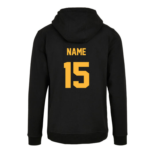 Leipzig Lakers Retro Logo Zip-Hoodie schwarz