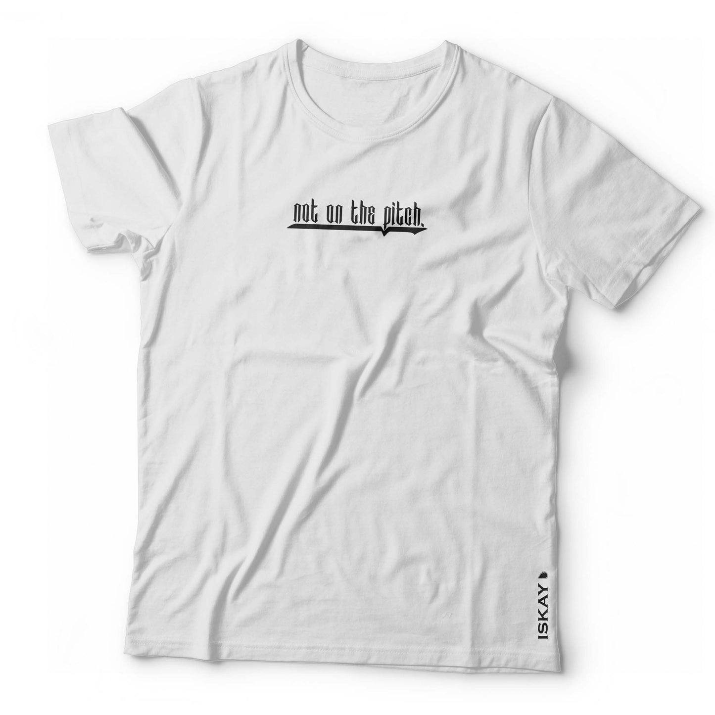 not on the pitch T-Shirt weiss