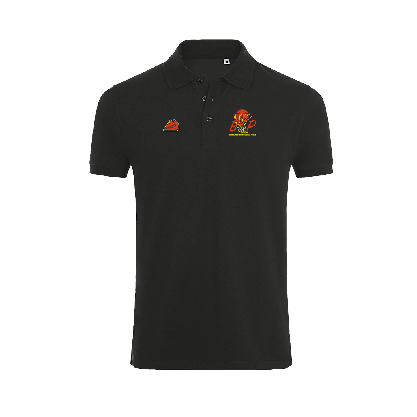 Basketballverband Pfalz Poloshirt schwarz