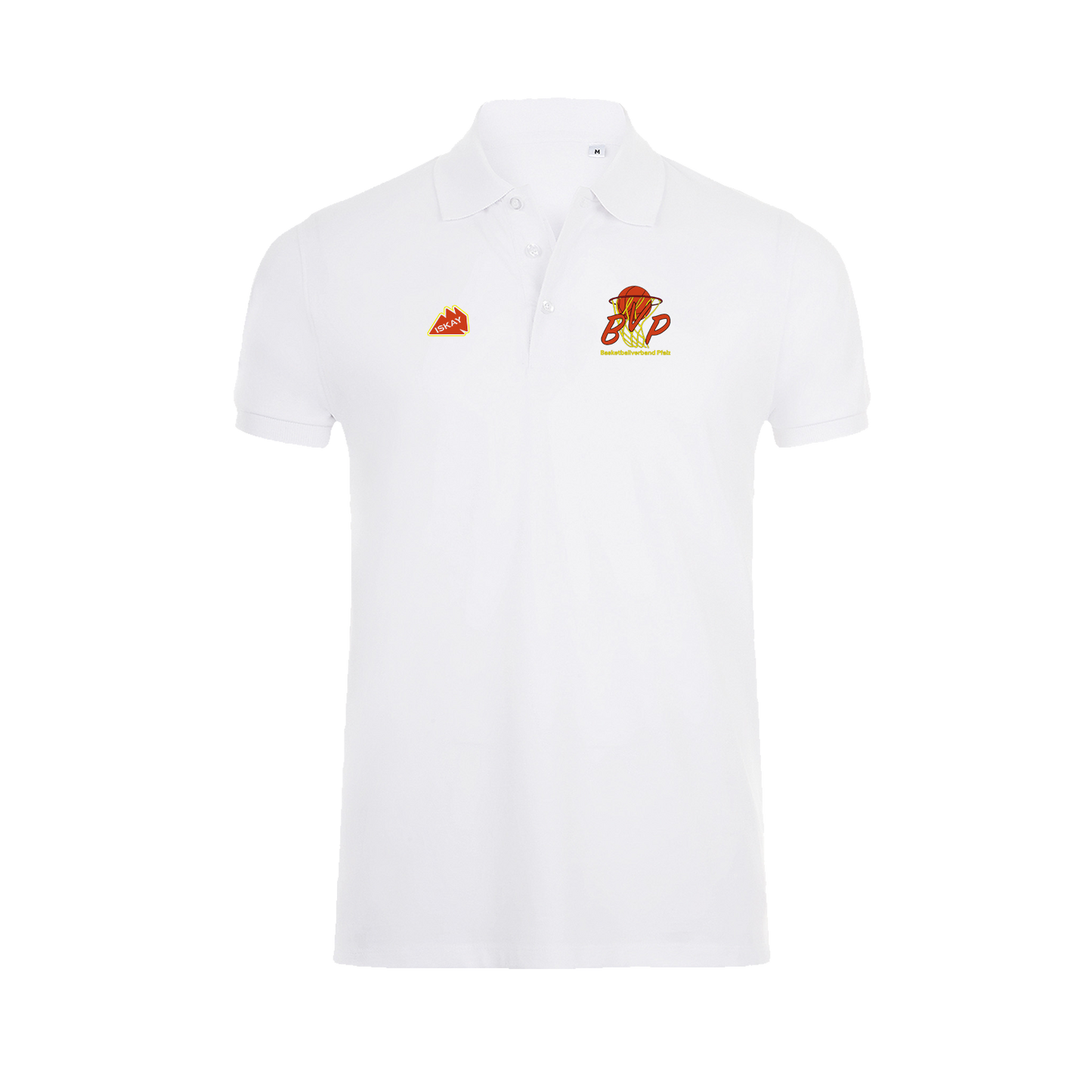 Basketballverband Pfalz Poloshirt weiss