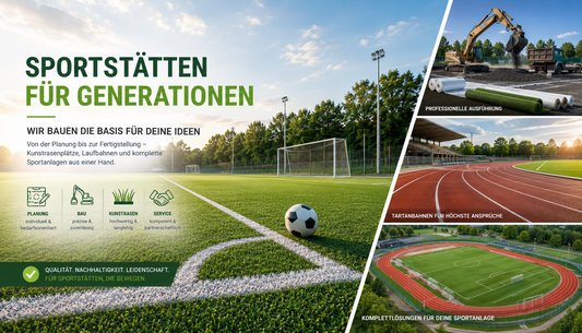 Sportstättenbau aus einer Hand – Moderne Sportanlagen für Generationen