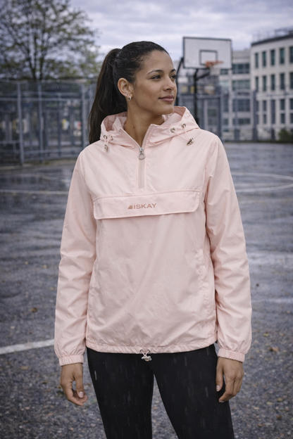 ISKAY Ladies Windbreaker Half-Zip