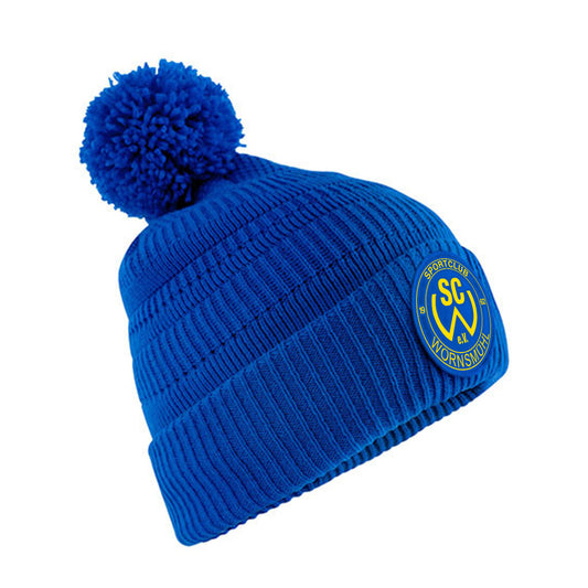 SC Wörnsmühl Bommel Beanie royalblau