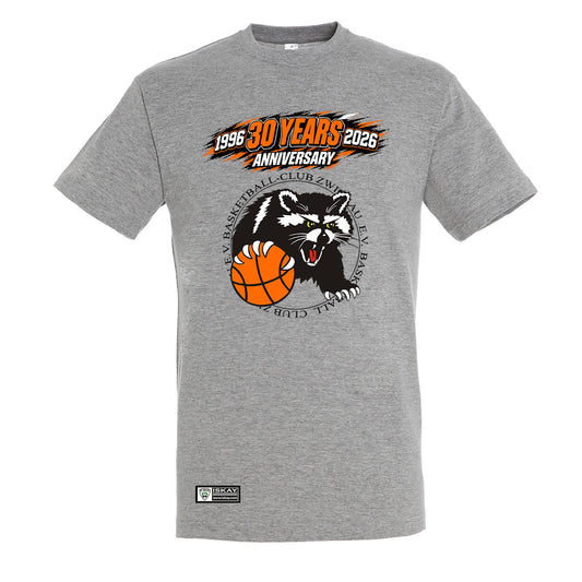 BC Zwickau 30 Jahre T-Shirt Grau