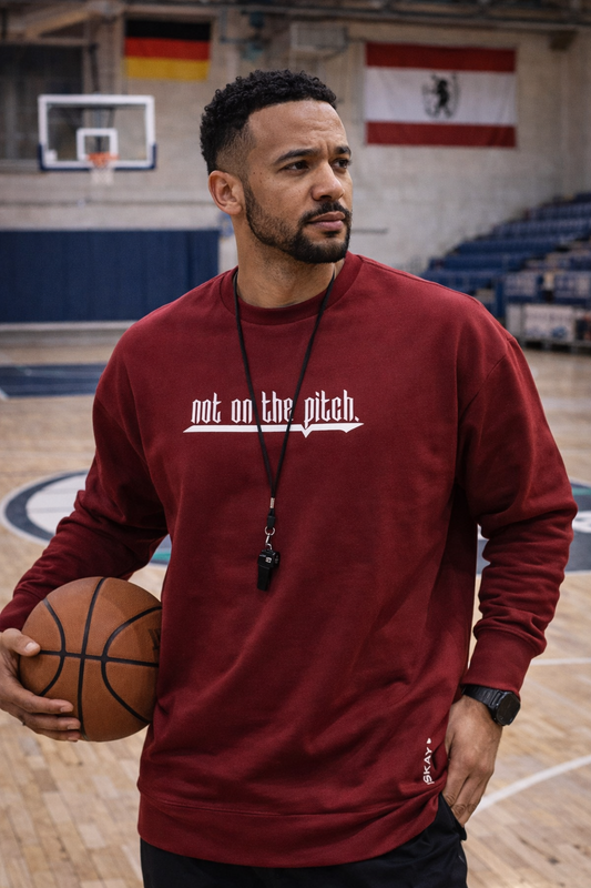not on the pitch Crewneck