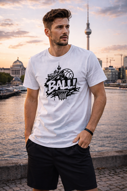 Ball BLN T-Shirt weiss