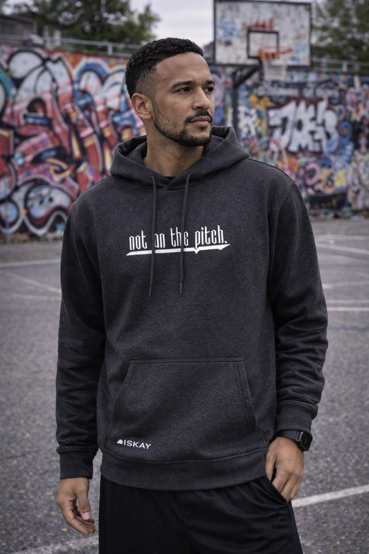 not on the pitch Hoodie