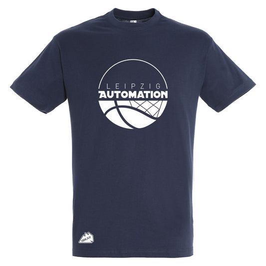 Automation Leipzig Logo T-Shirt Navyblau