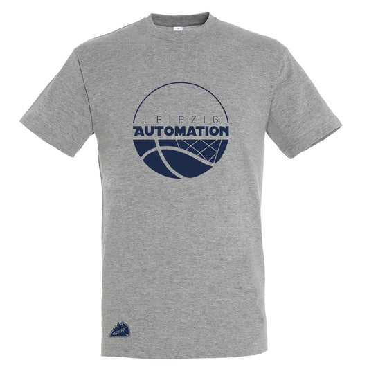 Automation Leipzig Logo T-Shirt Grau
