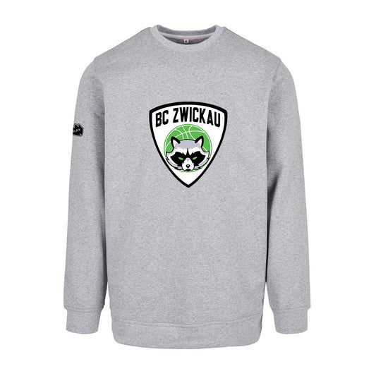 BC Zwickau Logo Crewneck grau