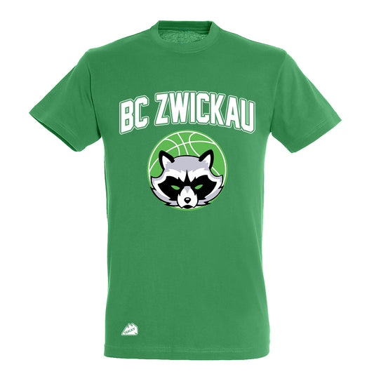 BC Zwickau College T-Shirt grün