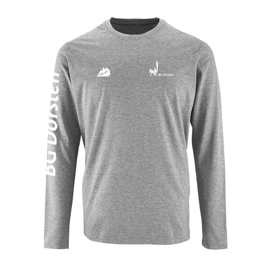 BG Dorsten Logo Longsleeve grau
