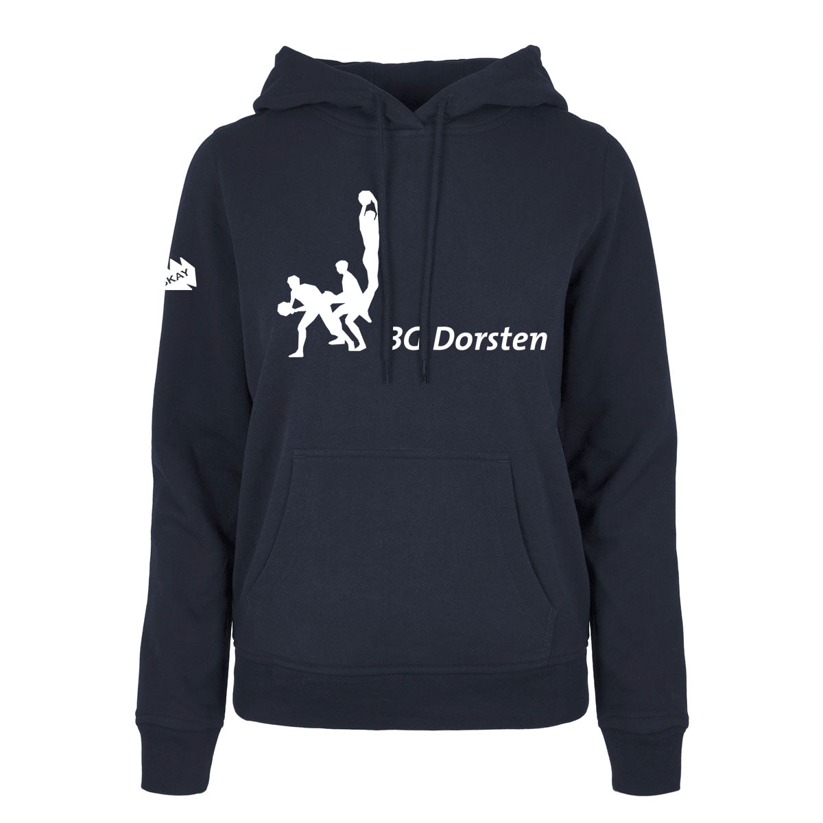 BG Dorsten Logo Ladies Hoodie navy