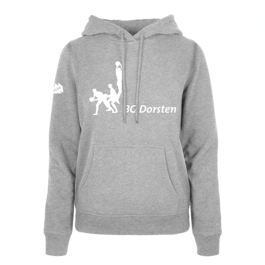 BG Dorsten Logo Ladies Hoodie grau