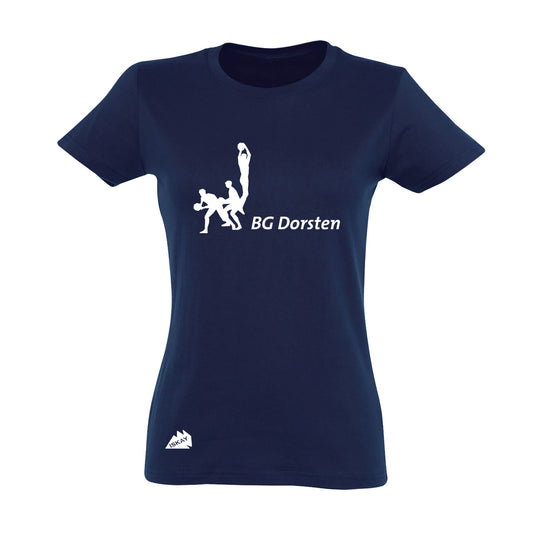 BG Dorsten Ladies Logo T-Shirt navy