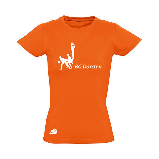BG Dorsten Ladies Logo T-Shirt orange