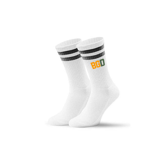 BGD orange/grün Socken Stripes