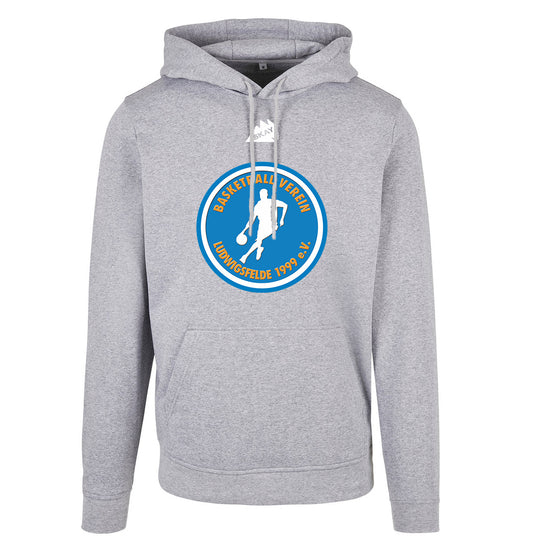 BV Ludwigsfelde Logo Hoodie grau
