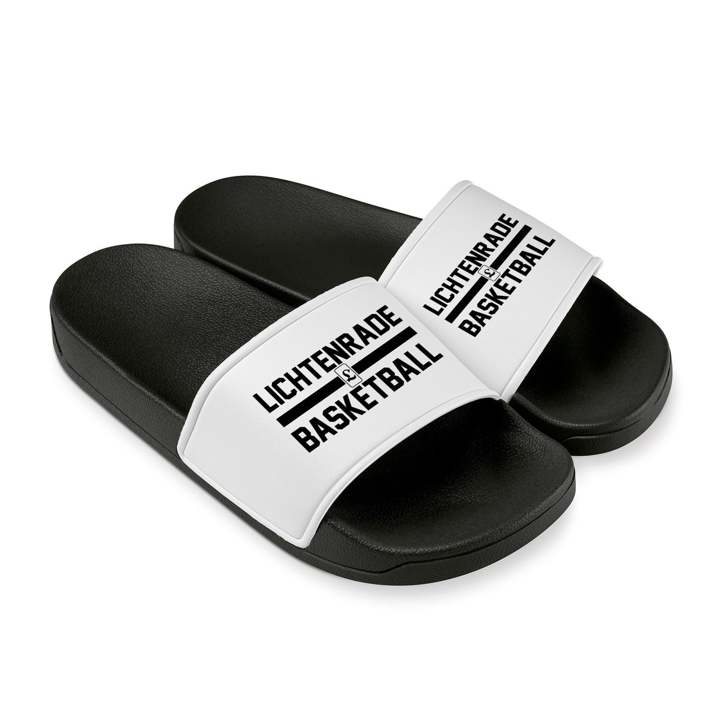 VfL Lichtenrade BB schwarz Badeschlappen – Team Slides
