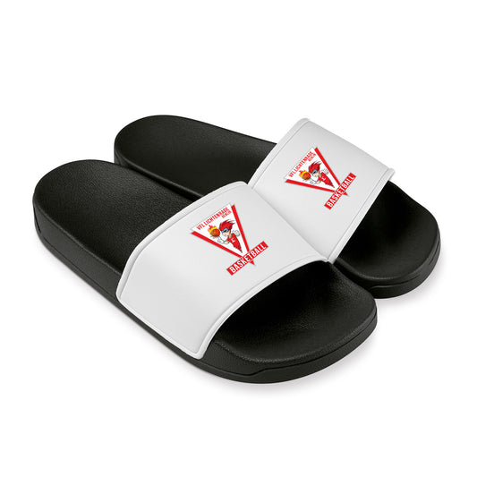 VfL Lichtenrade Logo schwarz Badeschlappen – Team Slides