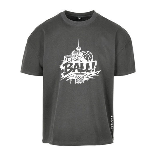 Ball BLN Oversize T-Shirt grau