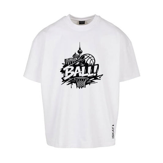 Ball BLN Oversize T-Shirt weiss