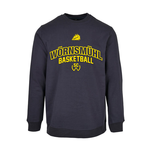 SC Wörnsmühl curved Crewneck navy