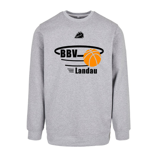BBV Landau Logo Crewneck grau