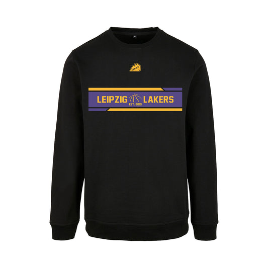 Leipzig Lakers Block Crewneck schwarz