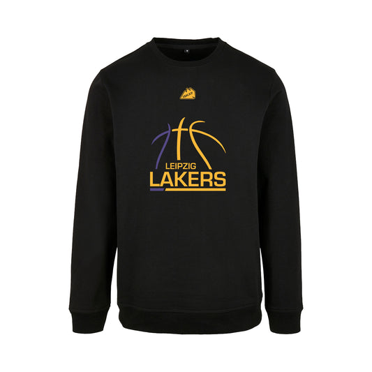 Leipzig Lakers Logo Crewneck schwarz