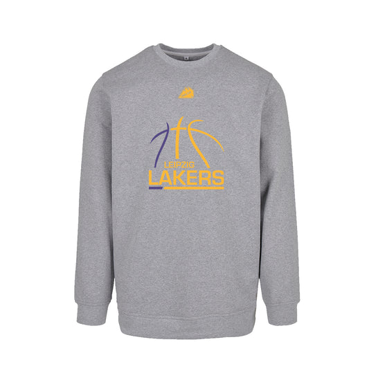 Leipzig Lakers Logo Crewneck grau