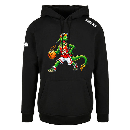 DjK Fuego Dribble Hoodie schwarz