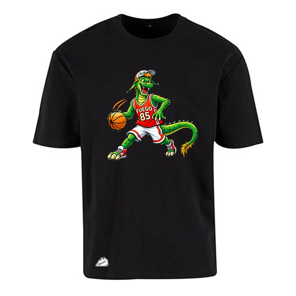 DjK Fuego Dribble Oversize T-Shirt schwarz