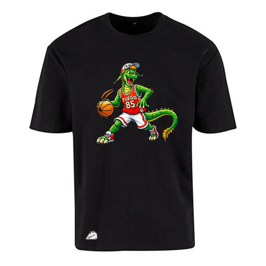 DjK Fuego Dribble Oversize T-Shirt schwarz