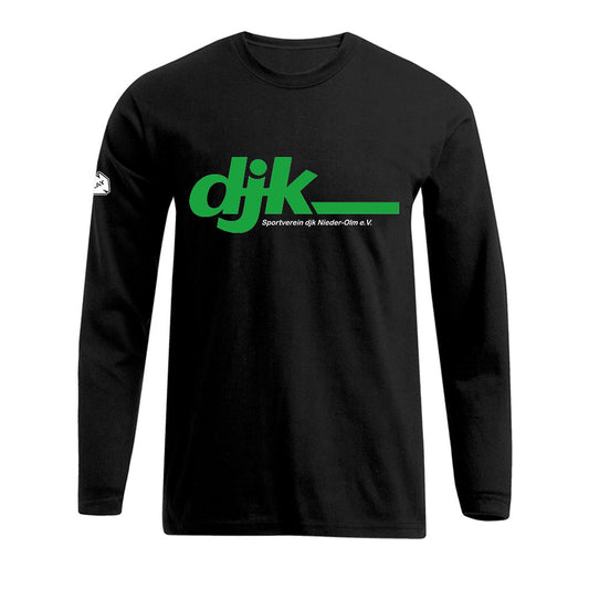 DjK NO Vereins cool-Longsleeve schwarz