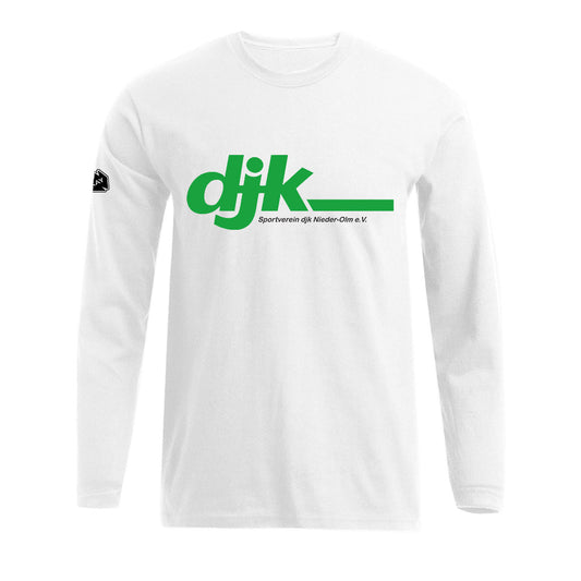 DjK NO Vereins cool-Longsleeve weiss