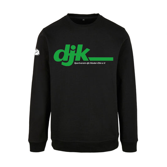 DjK N-O Vereins Sweatshirt schwarz