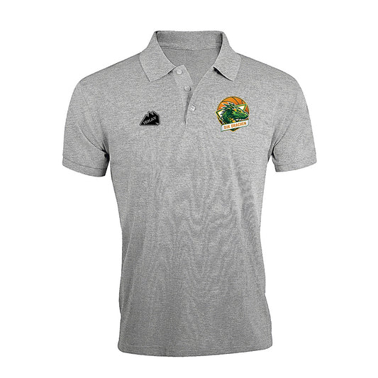 DjK Drachen Poloshirt grau