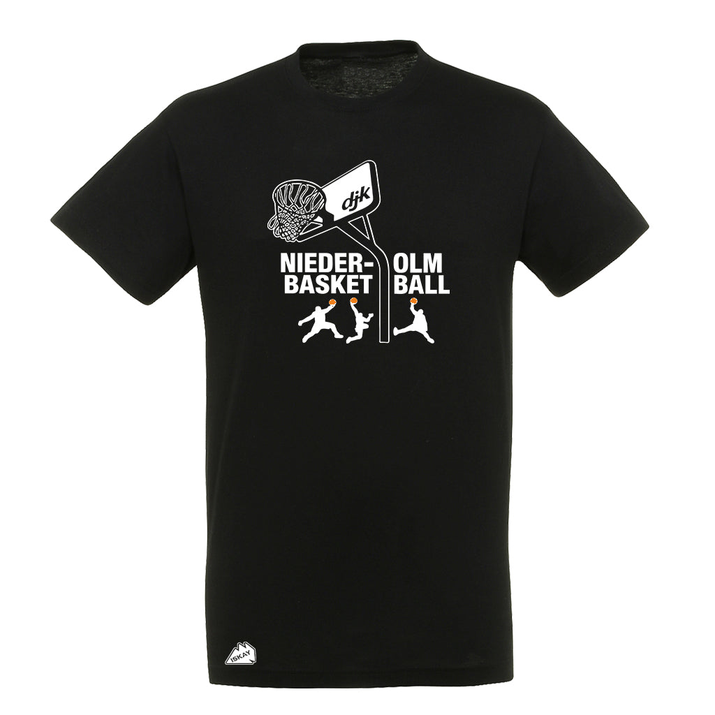 DjK Korb T-Shirt schwarz