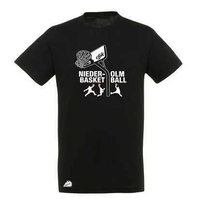 DjK Korb T-Shirt schwarz