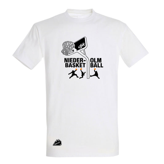 DjK Korb T-Shirt weiss